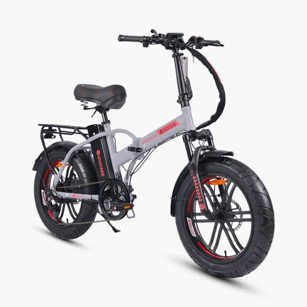 קוויקר GT/ מנוע חזק/ צמיגים רחבים 4 אינץ/ סוללה 48V 13A/ מעצורי דיסק