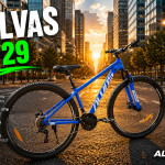 ALVAS גלגלים 29 אינץ- מסגרת אלומיניום- הילוכיים שימנו יפן- מעצורי דיסק איכותיים - בולם זעזועים קדמי איכותי